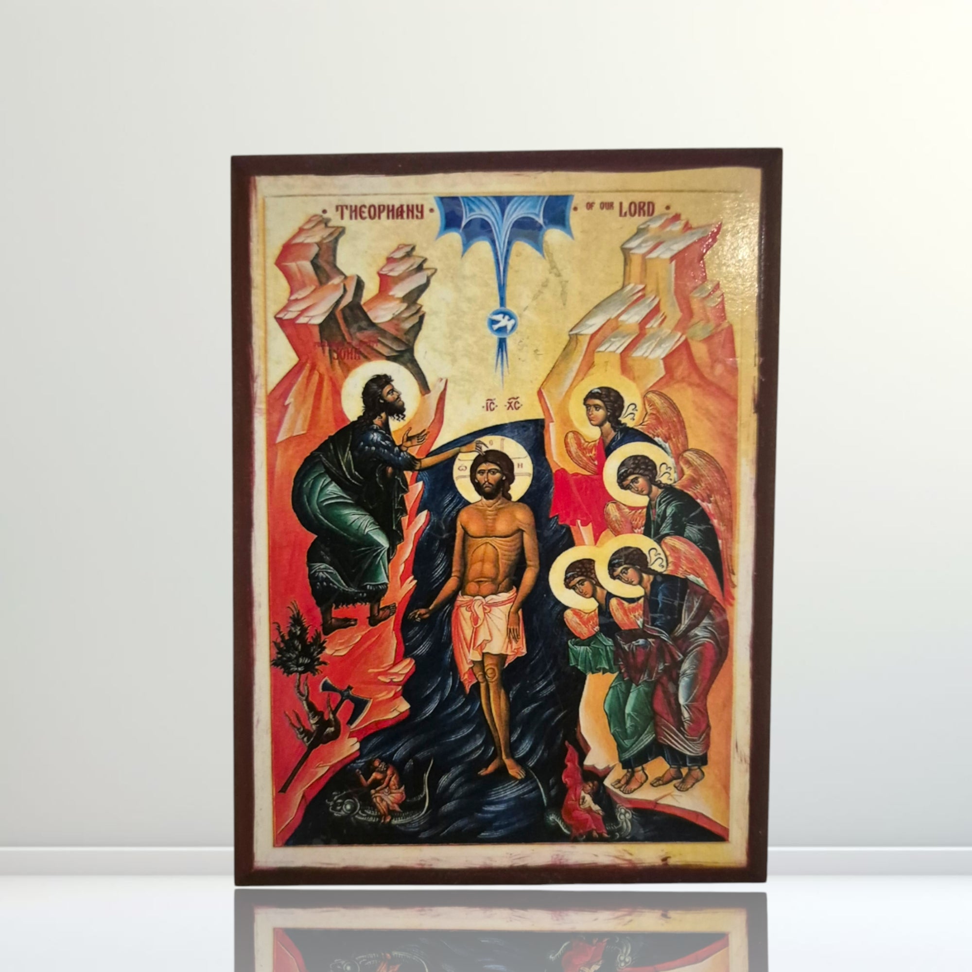 Theophany Block Wood