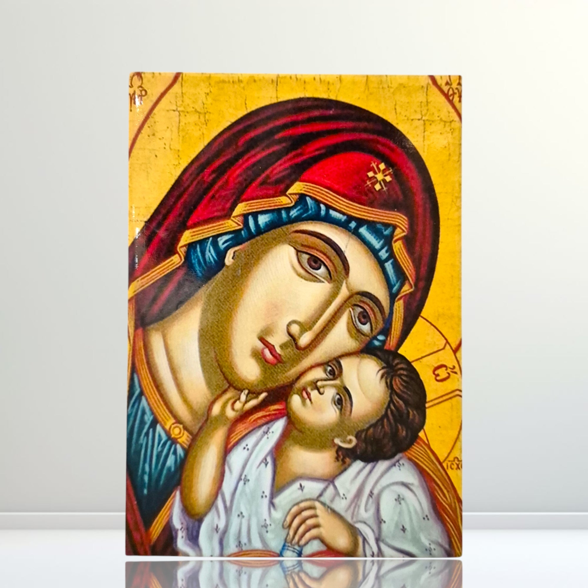 Theotokos and Christ Frame Mini