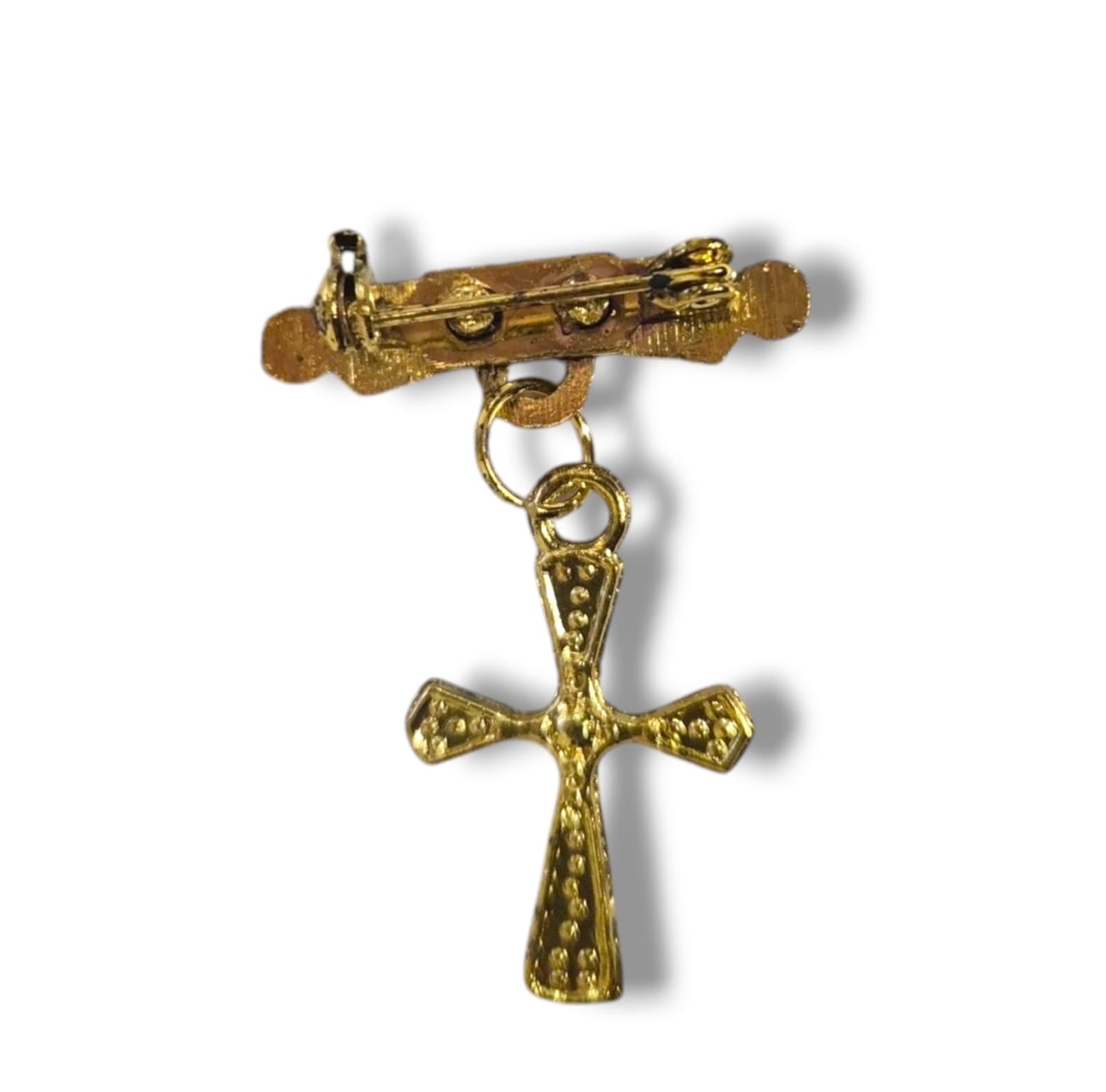 Gold Cross Pin