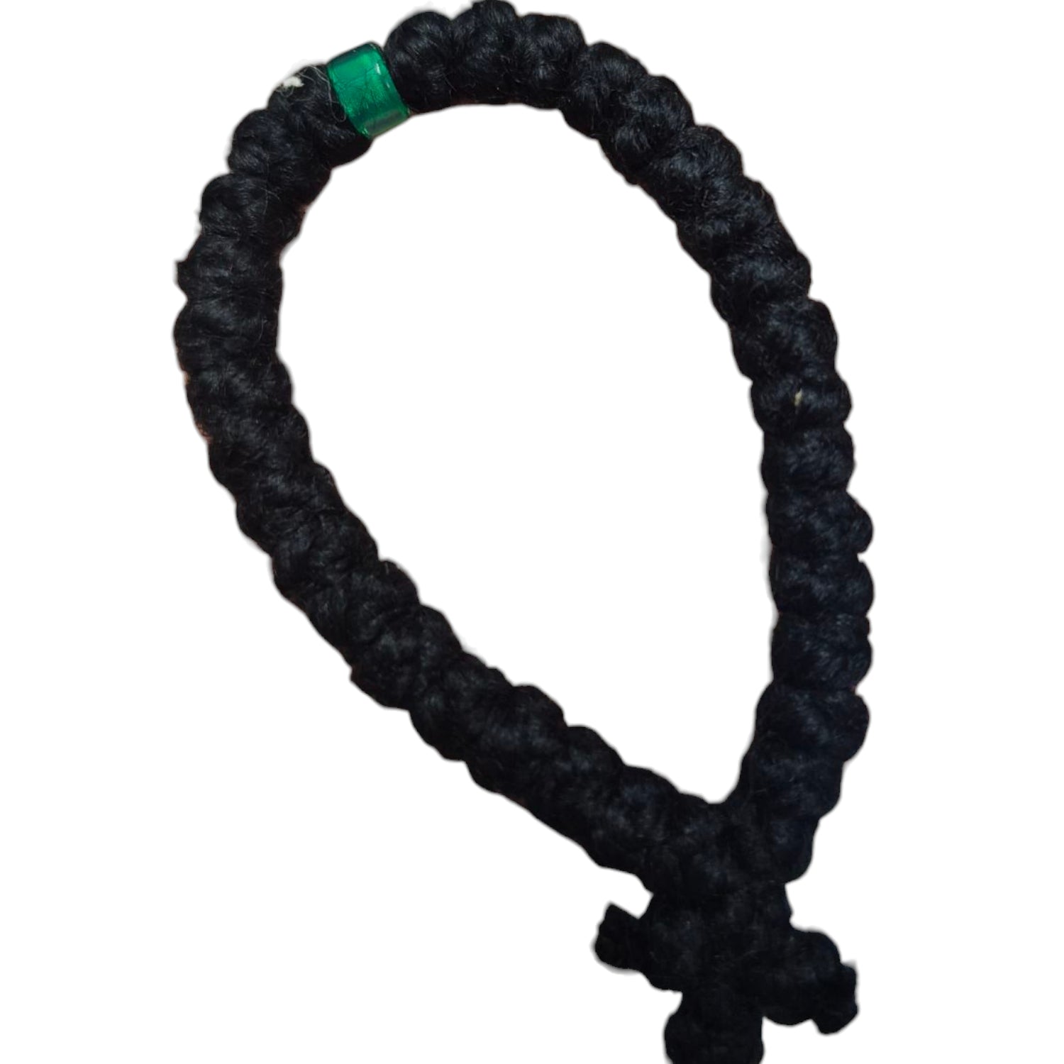 Thick 33 Knot Prayer Rope Cross Bracelets