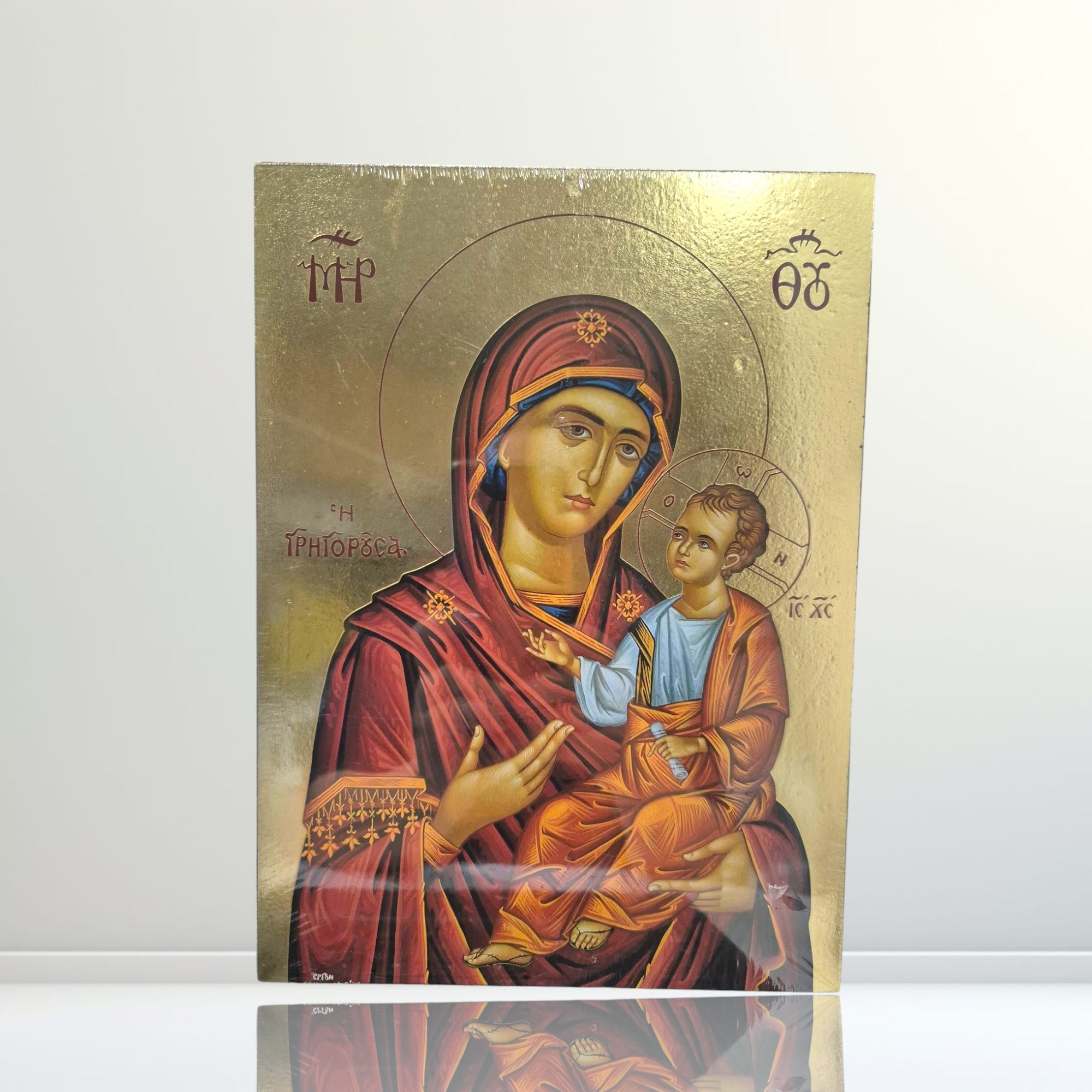Theotokos Grigorousa (Hope of the Faithful) (19x26cm)
