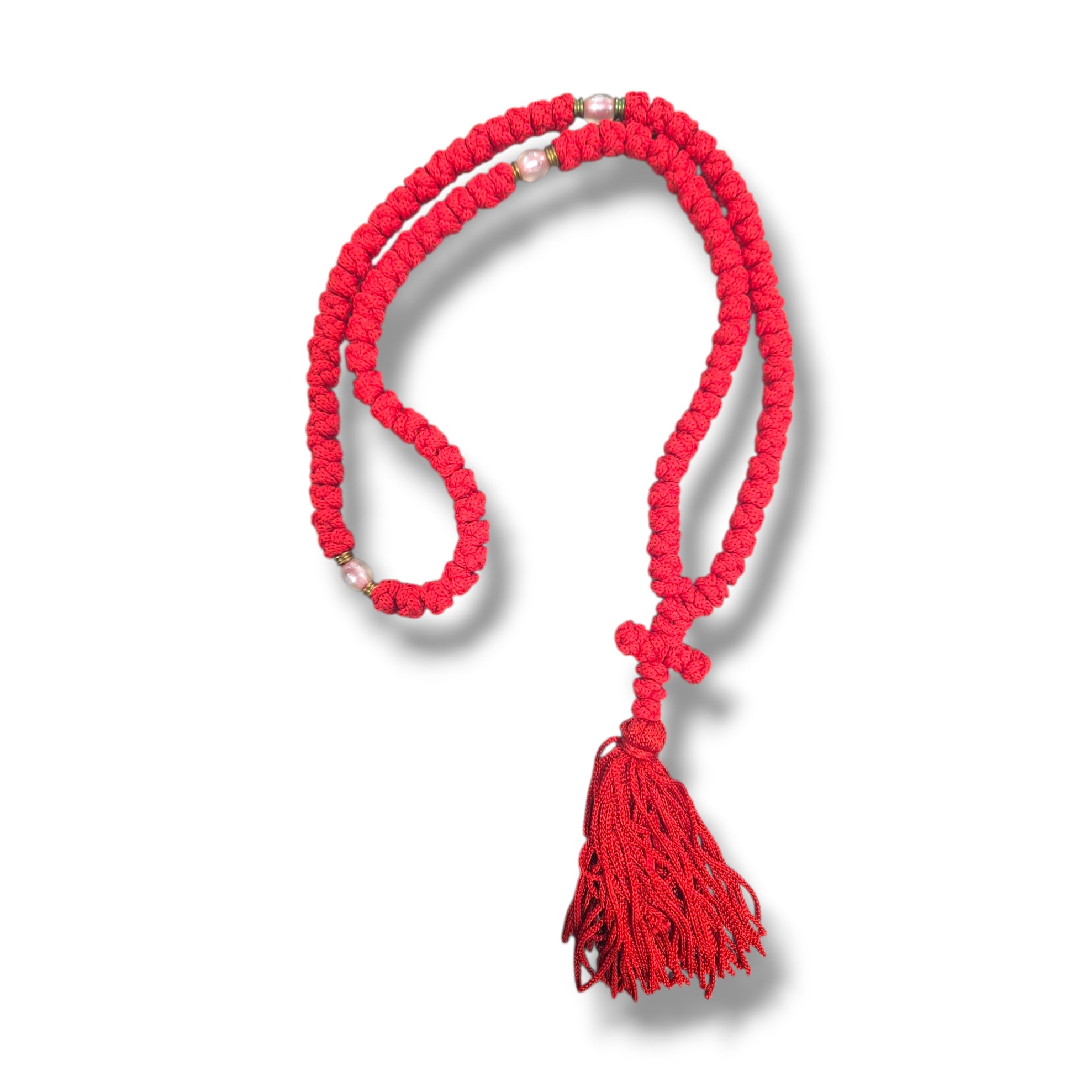 100 Knot Bead Tassel Prayer Rope