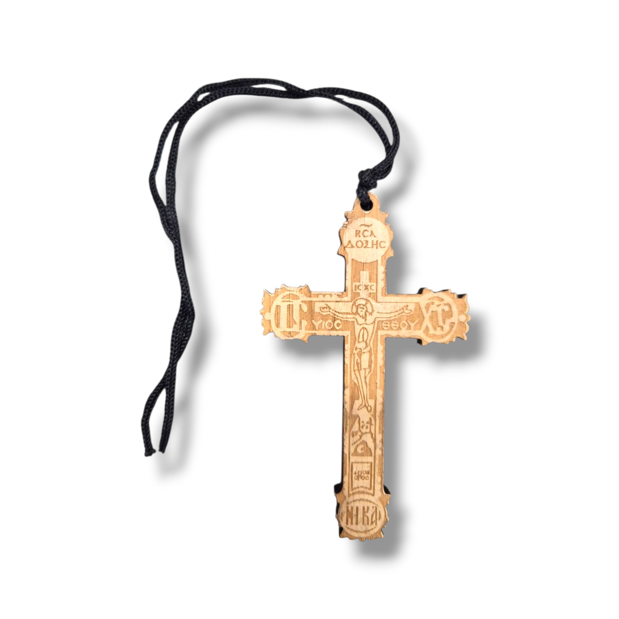 Wooden Car Cross (9.3x5.7cm)