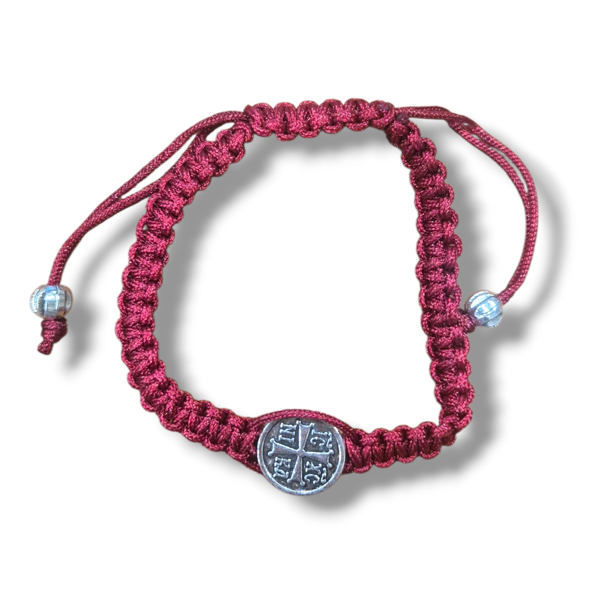 1 Medallion Prayer Rope Wrist Bracelet