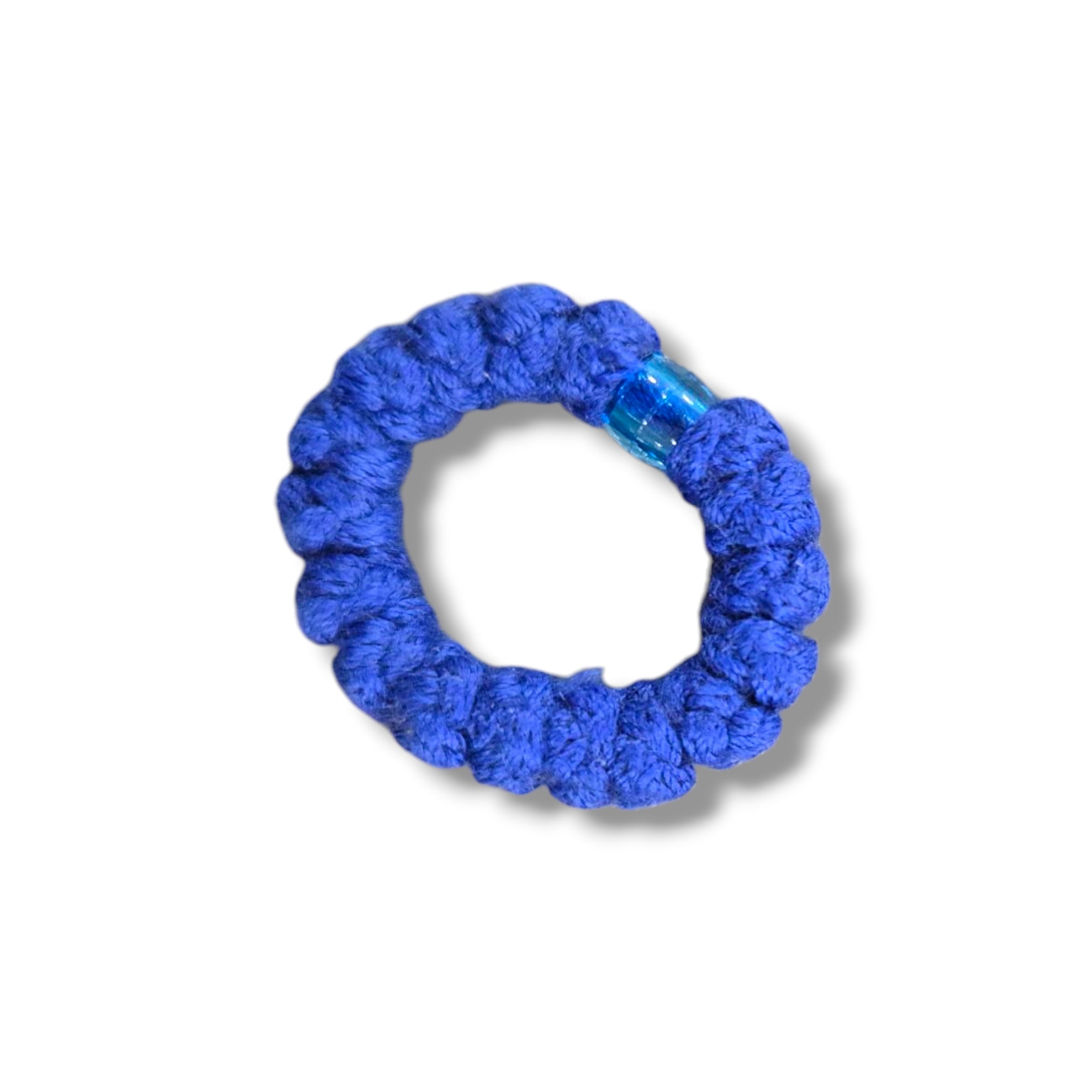 Woollen Ring Black Prayer Rope