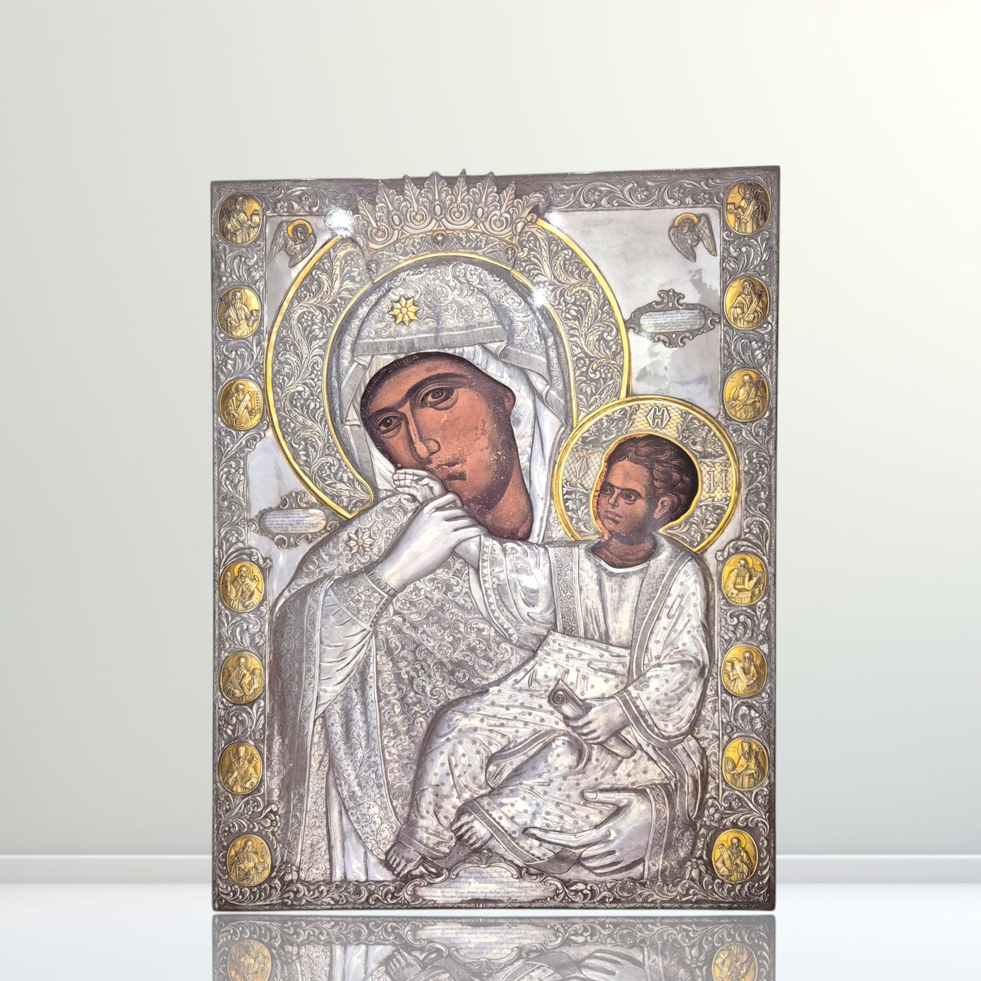 Theotokos The Consoler (Don't Speak) XL Icon - CLICK & COLLECT ONLY