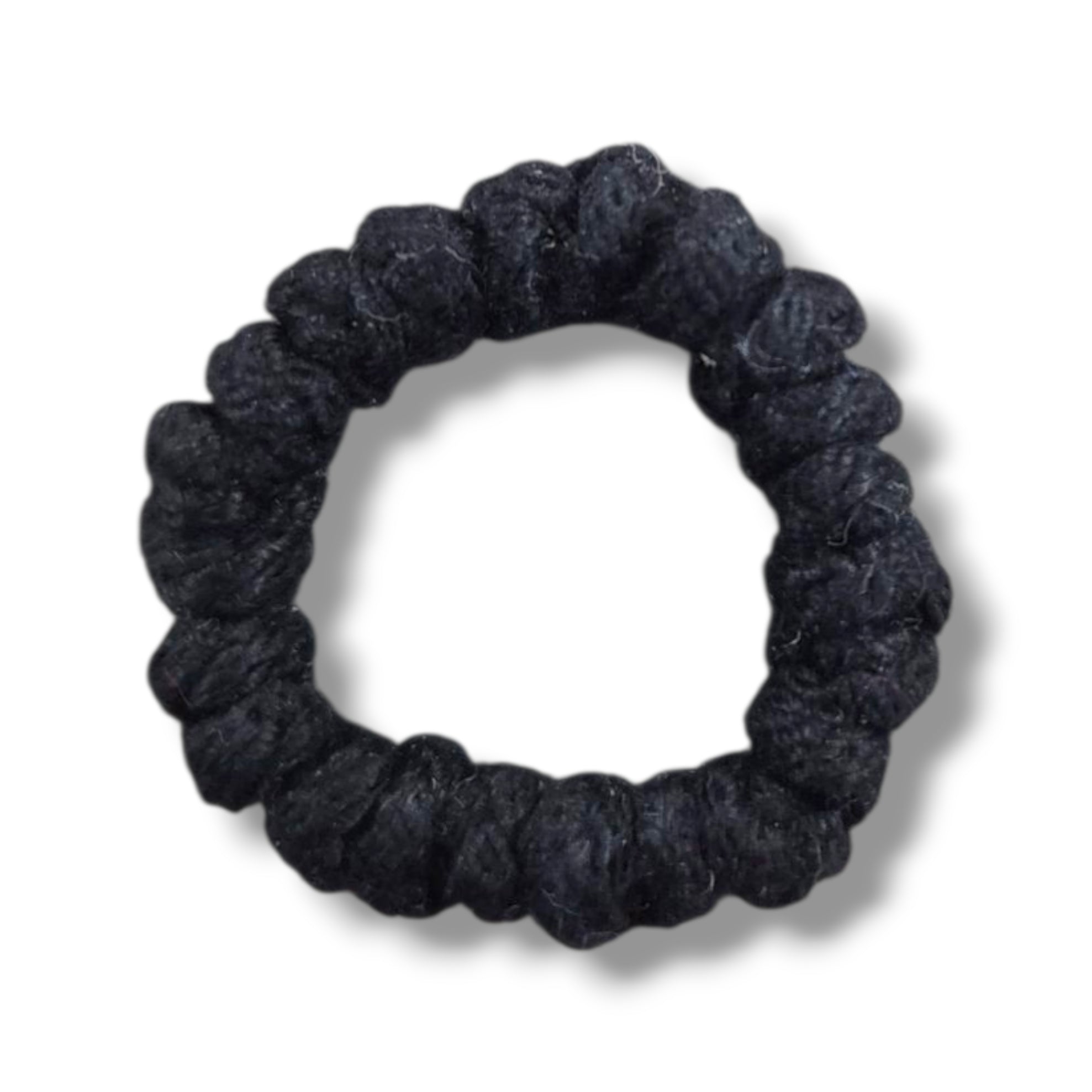 Woollen Ring Black Prayer Rope