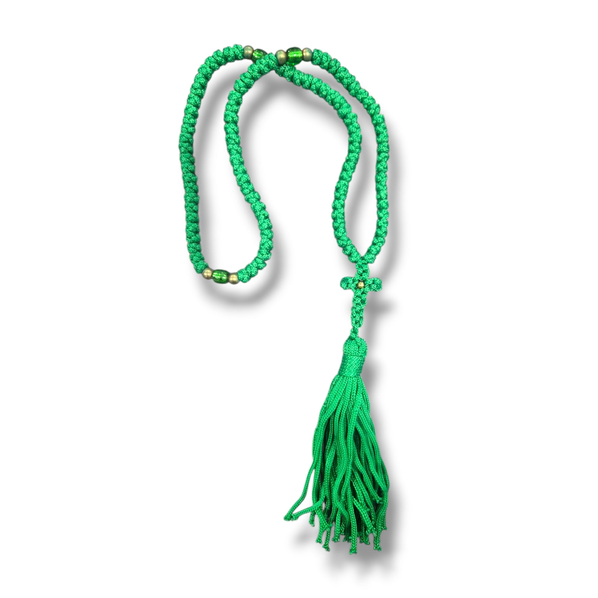 100 Knot Bead Tassel Prayer Rope