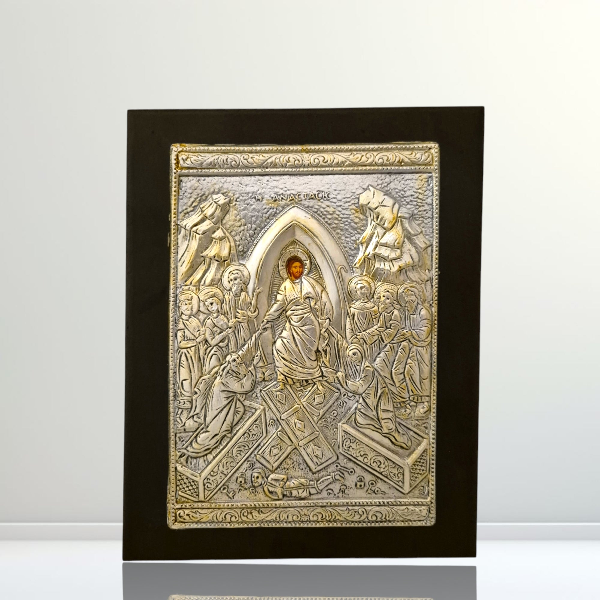 Resurrection Icon Silver Plated