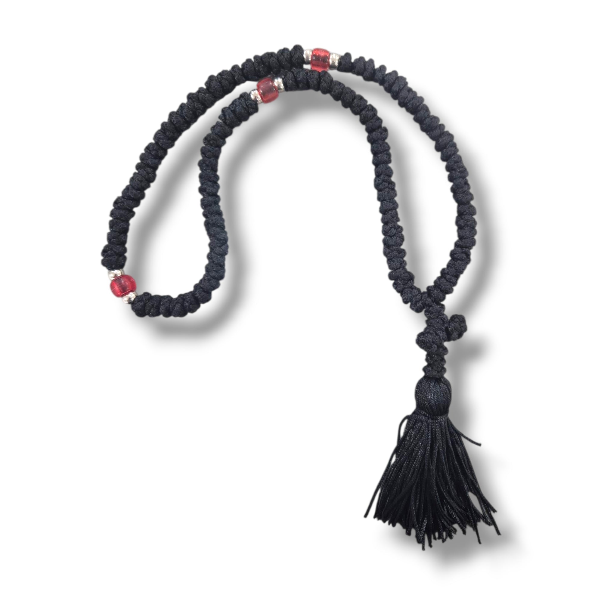 100 Knot Bead Tassel Prayer Rope