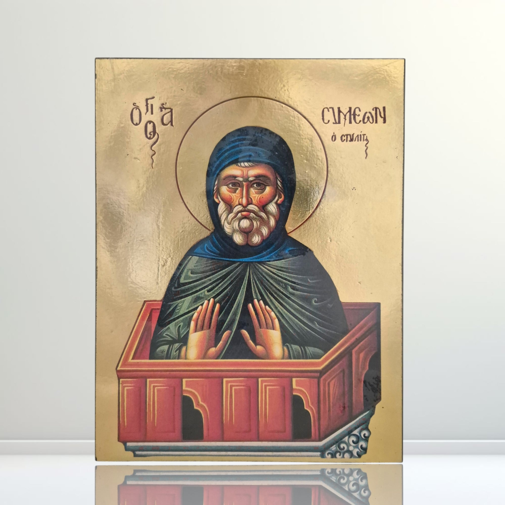 St Simeon the Stylite (19x26cm)